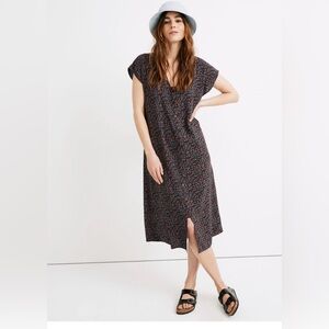 Madewell Easy Midi Dress in Fieldwalk Floral – Size XS